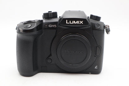 Panasonic DMC-GH5 Mirrorless Camera 20MP Body Only, Shutter 7400, G. REFURBISHED
