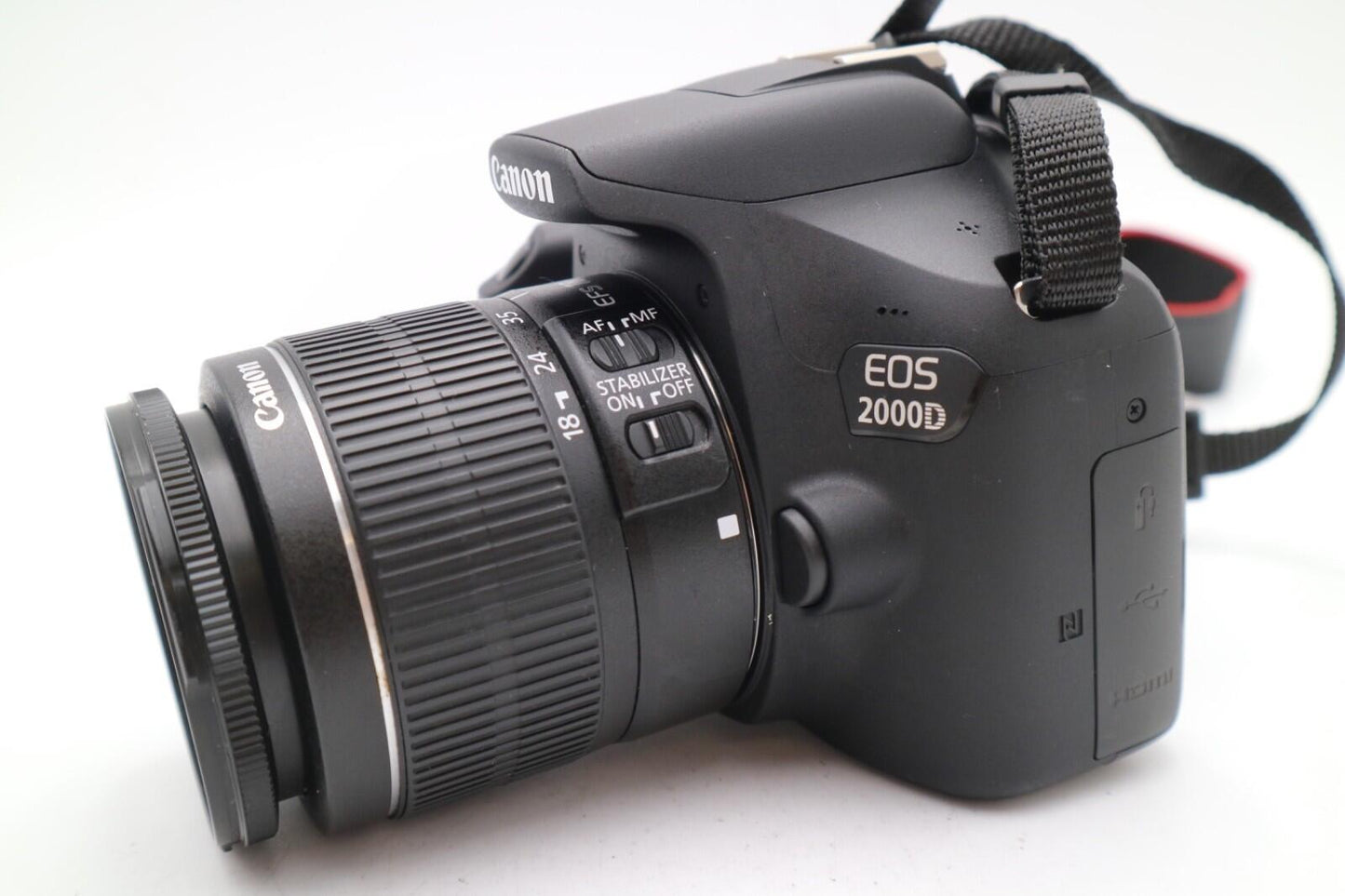 Canon EOS 2000D 24.1MP DSLR Camera + 18-55mm Lens | VGRefurbished | 12M Warranty