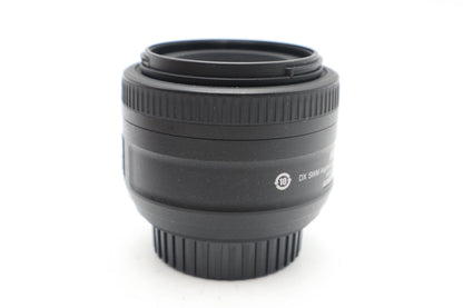 Nikon 35mm Prime Lens F1.8G AF-S DX SWM Very Sharp Portrait, Good REFURBISHED