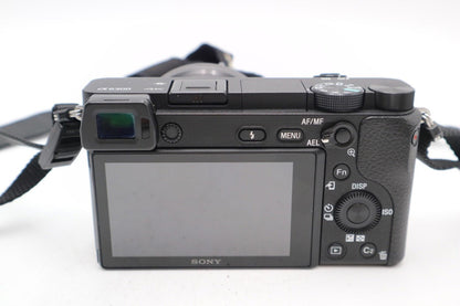 Sony A6300 Mirrorless Camera 24.3MP with 16-50mm, Shutter Count 32%, Good Cod.