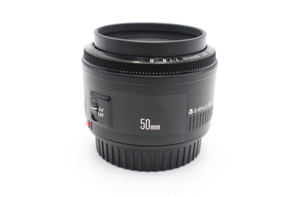 Canon 50mm Prime Lens F/1.8 II EF Portrait, Auto Focus, Sharp, Good REFURBISHED