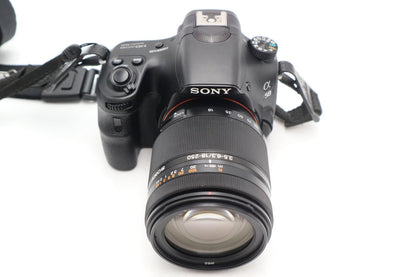 Sony A58 DSLR Camera 20.1MP with 18-250mm, Shutter Count 13192, Good Condition