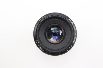 Canon 50mm Prime Lens F/1.8 II EF Portrait, Auto Focus, Sharp, Good REFURBISHED