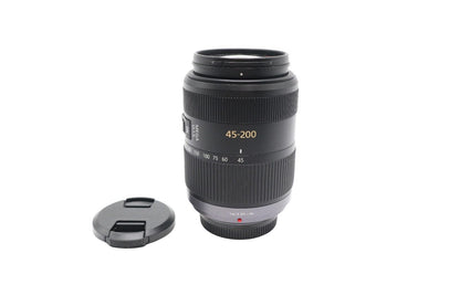 Panasonic Lumix 45-200mm Lens F4-5.6G Vario Mega O.I.S. , M43 Mount, REFURBISHED