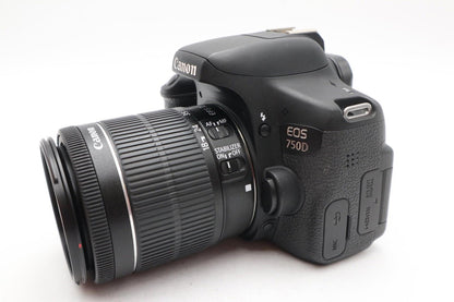 Canon 750D Camera DSLR 24.2MP with 18-55mm, Shutter Count 18301 Good REFURBISHED