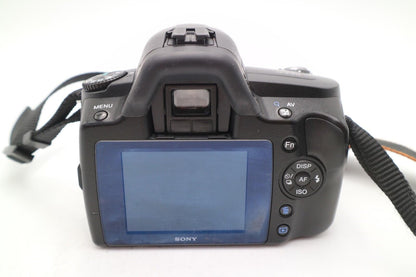 Sony Alpha A290 Camera DSLR 14.2MP with 18-55mm, Shutter Count 4293, Good Cond.