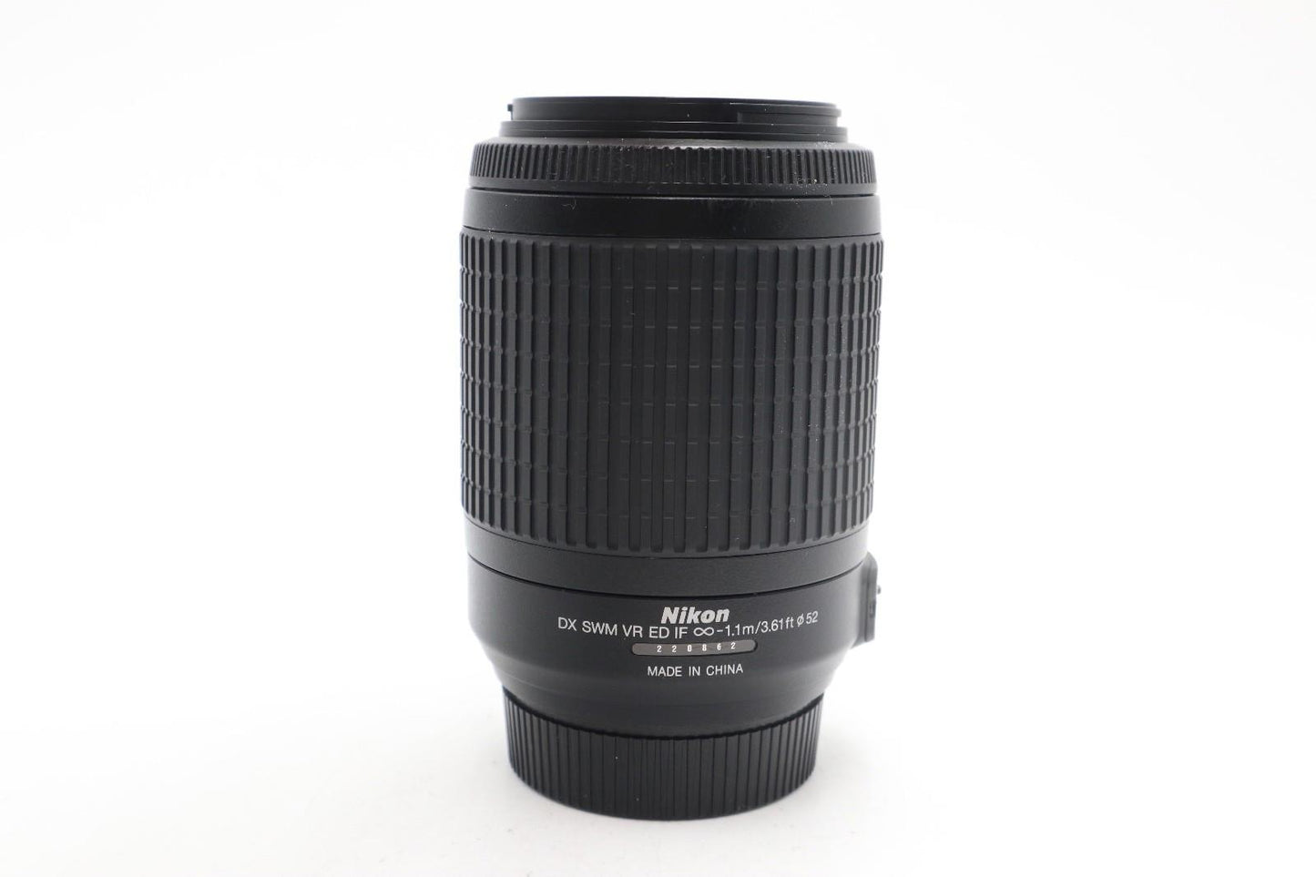 Nikon Nikkor 55-200mm Lens F/4-5.6 AF-S DX VR ED Stabilised, Good REFURBISHED