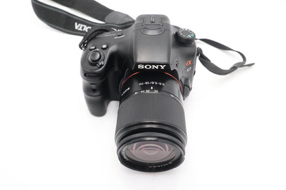Sony Alpha A57 Camera DSLR 16.1MP with 18-70mm, Shutter Count 20648, Good Cond.
