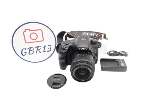 Sony Alpha A57 Camera DSLR 16.1MP with 18-55mm, Shutter C. 3590 Good REFURBISHED