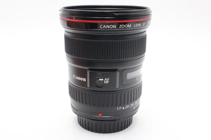 Canon 17-40mm Wide-Angle Lens F4.0 L USM, Ultrasonic Motor Very Good REFURBISHED