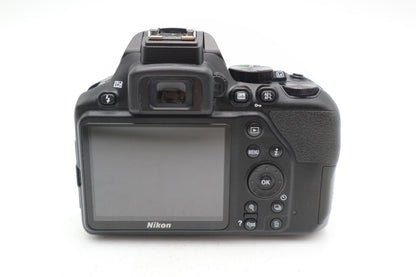 Nikon D3500 DSLR Camera 24.2MP with 18-55mm, Shutter Count 4716 V.G. REFURBISHED