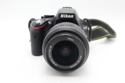 Nikon D5100 DSLR Camera 16.2MP with 18-55mm, Shutter Count 5742, Good Condition