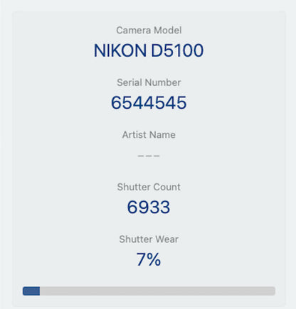 Nikon D5100 DSLR Camera 16.2MP with 18-55mm, Shutter Count 6933, Good Condition