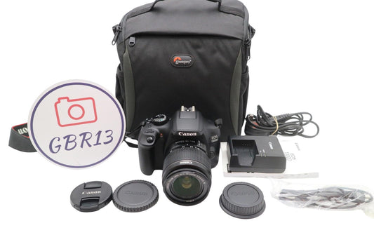 Canon 1300D DSLR Camera 18.0MP with 18-55mm Shutter Count 1453 Good REFURBISHED