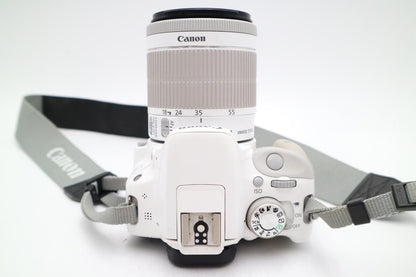 Canon 100D DSLR Camera 18MP with 18-55mm Shutter Count 15012, Good REFURBISHED