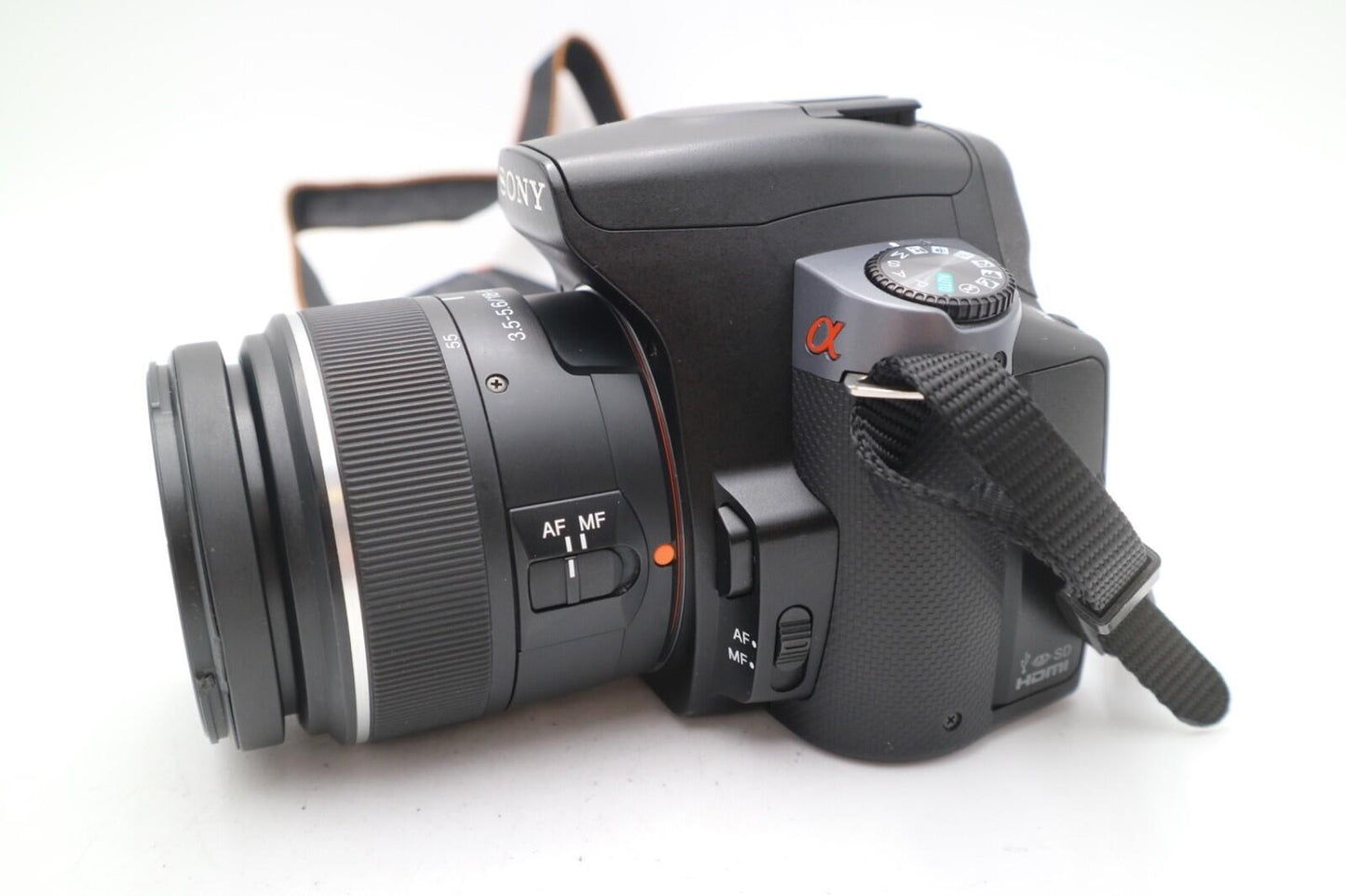 Sony A330 DSLR Camera 10.2MP with 18-55mm Lens, Shutter Count 8057, Good Cond.