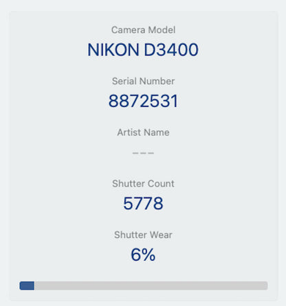 Nikon D3400 DSLR Camera 24.2MP with 18-55mm, Shutter Count 5778, Good Condition