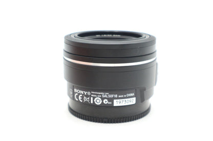 Sony 50mm Prime Lens F1.8 DT SAM For Sony A-Mount SAL50F18, V. Good REFURBISHED