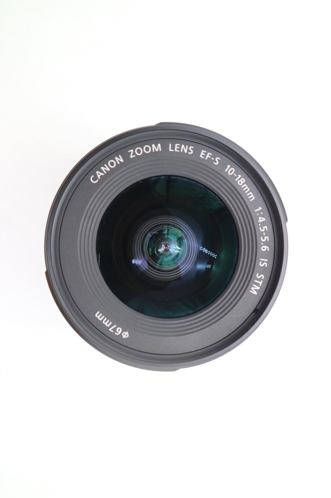 Canon 10-18mm f/4.5-5.6 IS STM Wide Lens EF-S | VG Refurbished | 12M Warranty