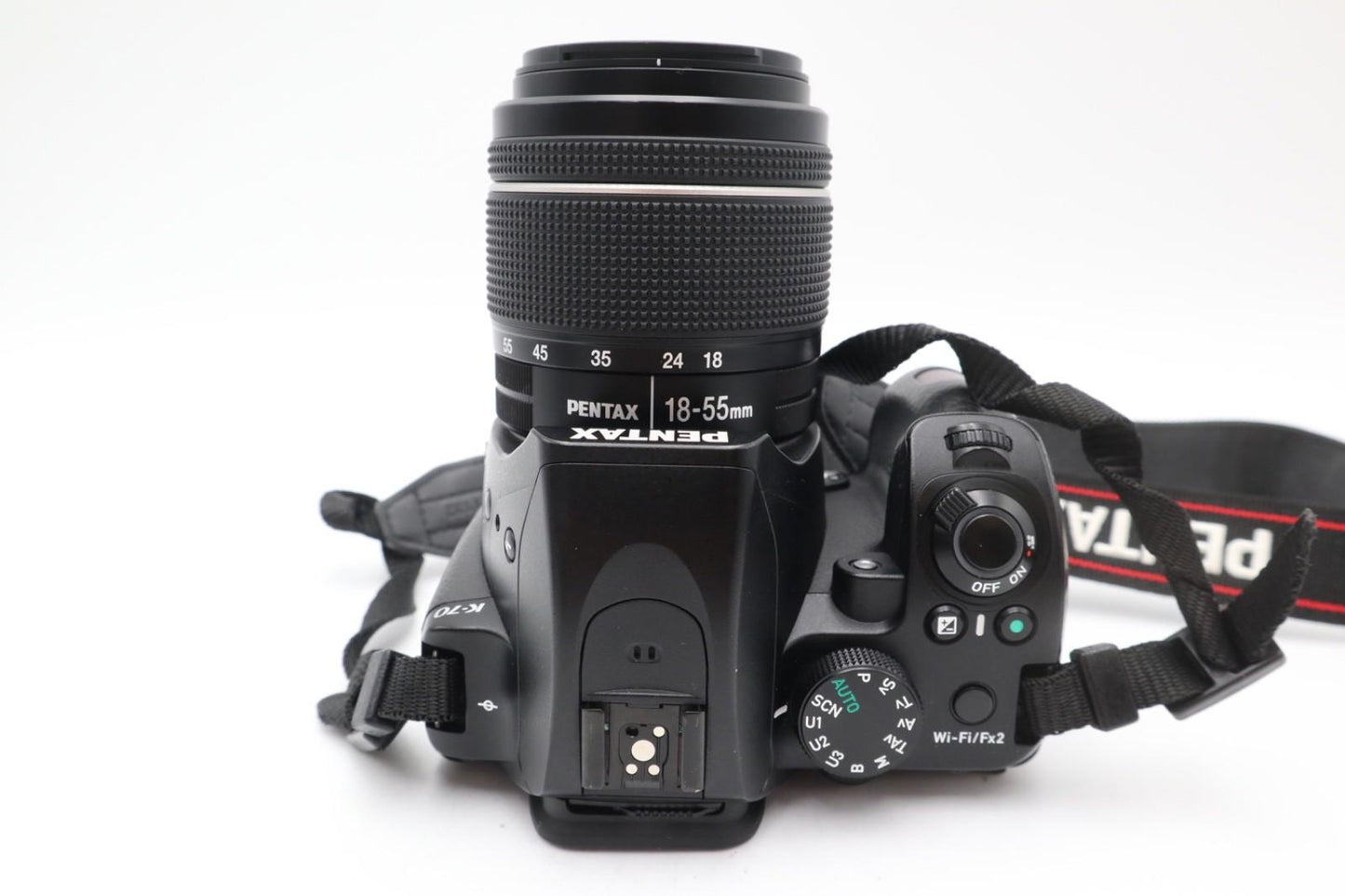 Pentax K-70 DSLR Camera 24.2MP with Pentax 18-55mm AL WR Lens, V.G. REFURBISHED