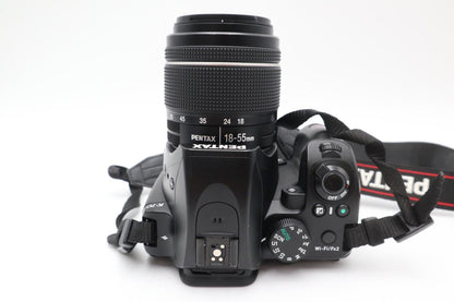 Pentax K-70 DSLR Camera 24.2MP with Pentax 18-55mm AL WR Lens, V.G. REFURBISHED