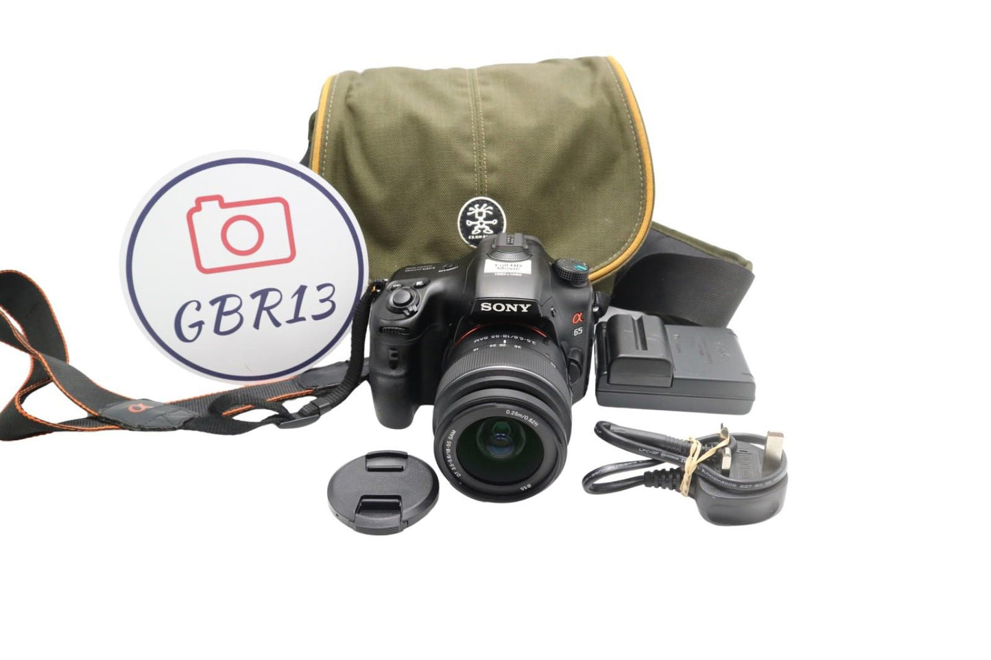 Sony A65 DSLR Camera 24.3MP with 18-55mm, Shutter Count 14008, Good Condition