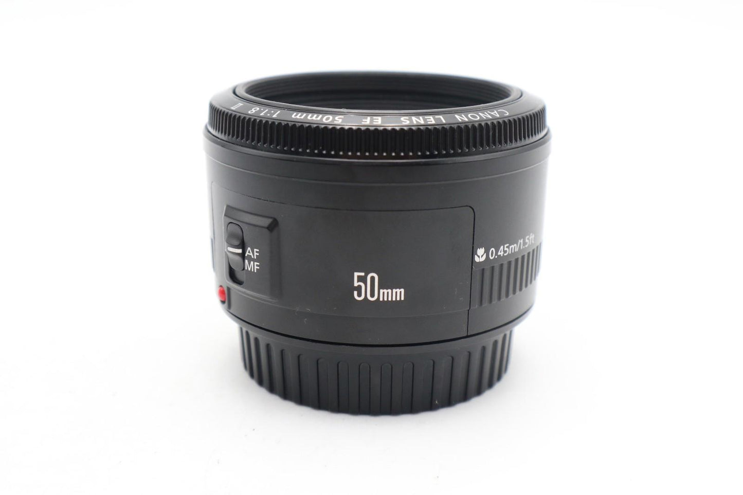 Canon 50mm Prime Lens F/1.8 II EF Portrait, Auto Focus, Sharp, Good REFURBISHED