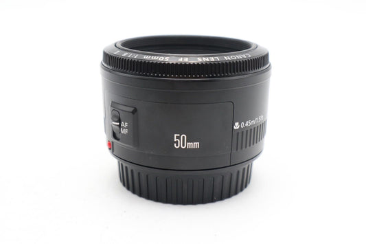 Canon 50mm Prime Lens F/1.8 II EF Portrait, Auto Focus, Sharp, Good REFURBISHED