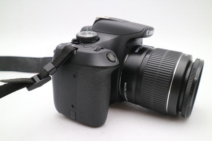 Canon 2000D DSLR Camera 24.1MP with 18-55mm, Shutter Count 302 REFURBISHED