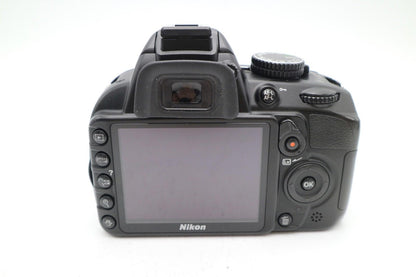Nikon D3100 DSLR Camera 14.2MP with Nikon 18-55mm VR Lens, Good Condition