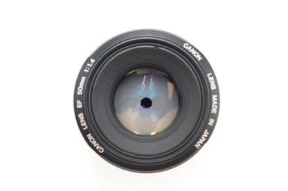 Canon 50mm f1.4 USM Prime Lens Portrait EF Mount Good Condition, 12M Warranty