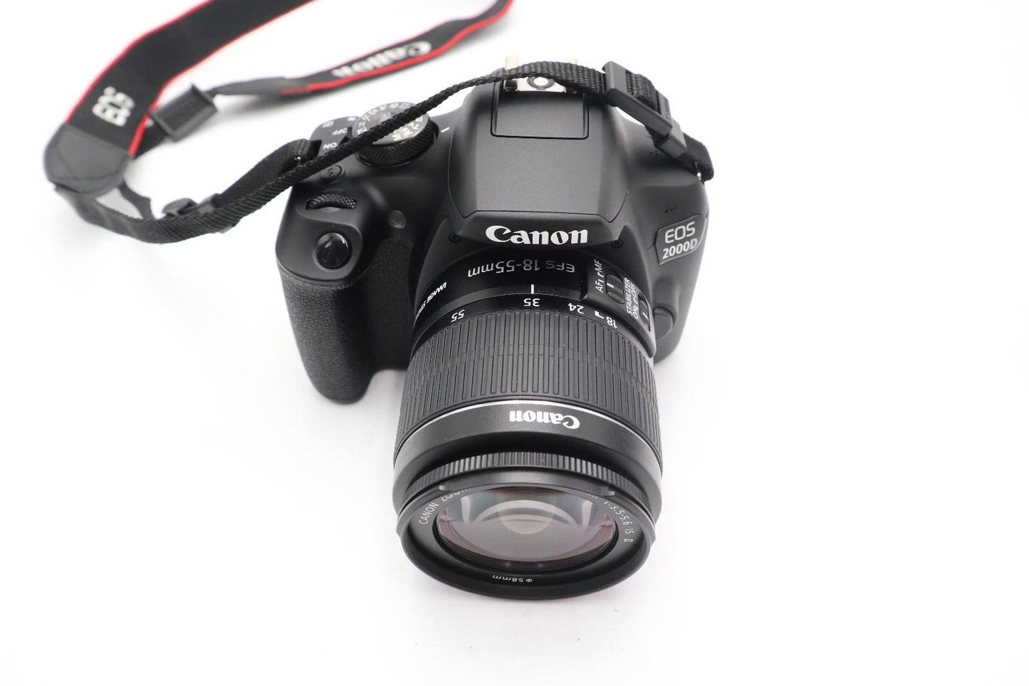 Canon 2000D DSLR Camera 24.1MP with 18-55mm, Shutter Count 251, Exc. REFURBISHED