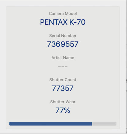 Pentax K-70 DSLR Camera 24.2MP with Pentax 18-55mm AL WR Lens, V.G. REFURBISHED