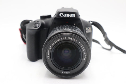 Canon 4000D Camera DSLR 18.0MP with 18-55mm, Shutter Count 746 GOOD REFURBISHED