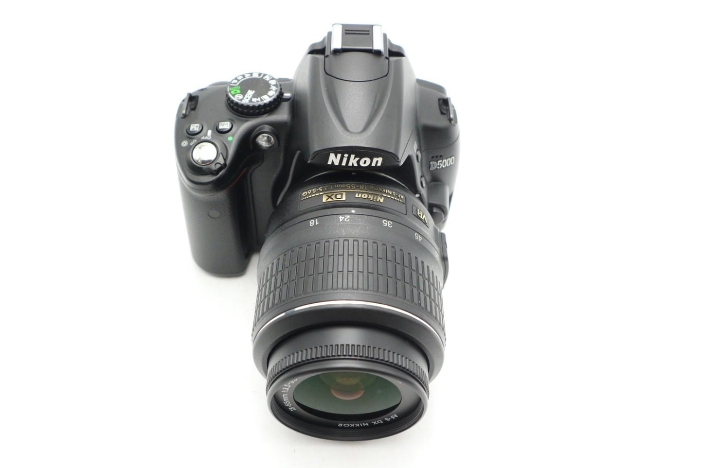 Nikon D5000 DSLR Camera 12.3MP Kit with 18-55mm Shutter Count 24173, Good Cond.