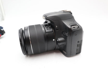 Canon 500D Camera DSLR 15.1MP with Canon 18-55mm Kit Lens, Fair Condition