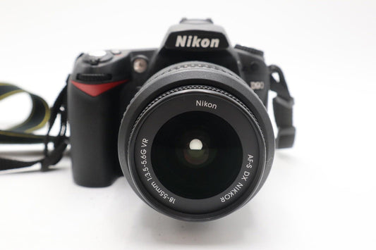 Nikon D90 DSLR Camera 12.3MP with 18-55mm, Shutter Count 32%, Good Condition