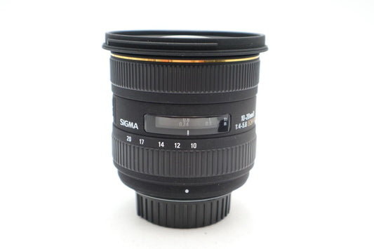 Sigma 10-20mm Lens F4-5.6 EX HSM DC AF Wide Angle for Nikon DX, Good Condition