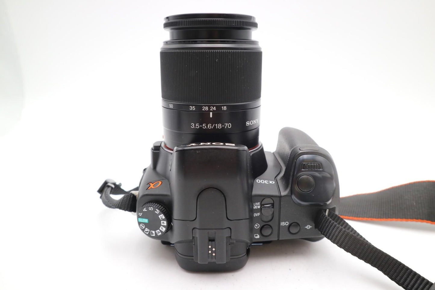 Sony Alpha A300 Camera 10.2MP DSLR with Sony 18-70mm Lens, Good REFURBISHED