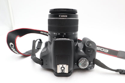 Canon 2000D DSLR Camera 24.1MP with 18-55mm, Shutter Count 2204 Good REFURBISHED