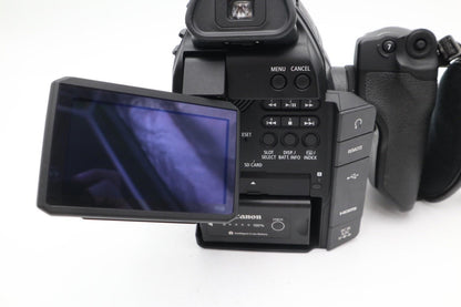 Canon C100 Camcorder Professional with Dual Pixel Autofocus Upgrade REFURBISHED