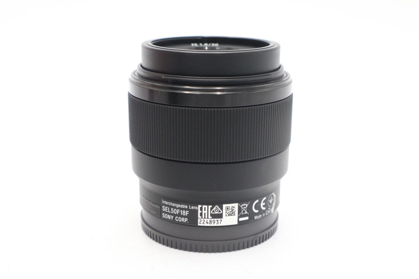 Sony 50mm F/1.8 Lens FE, Prime Portrait, SEL50F18F for Sony E-Mount, REFURBISHED