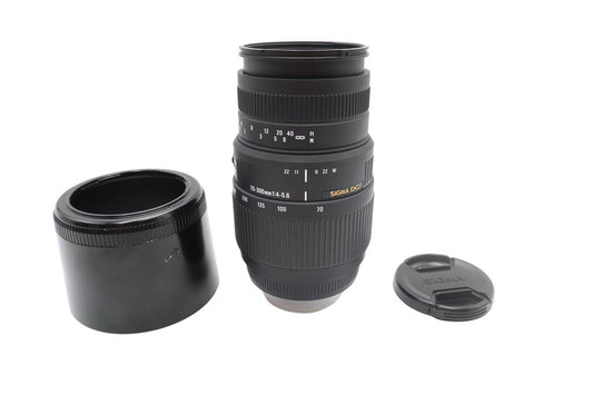 Sigma 70-300mm Telephoto Lens f/4-5.6 DG Zoom Macro for Sony, Fair Condition