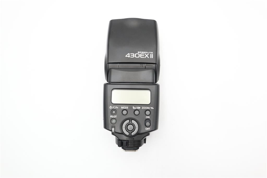 Canon Speedlite 430EX II Flash, Shoe Mount, E-TTL II, E-TTL, Very Good Condition