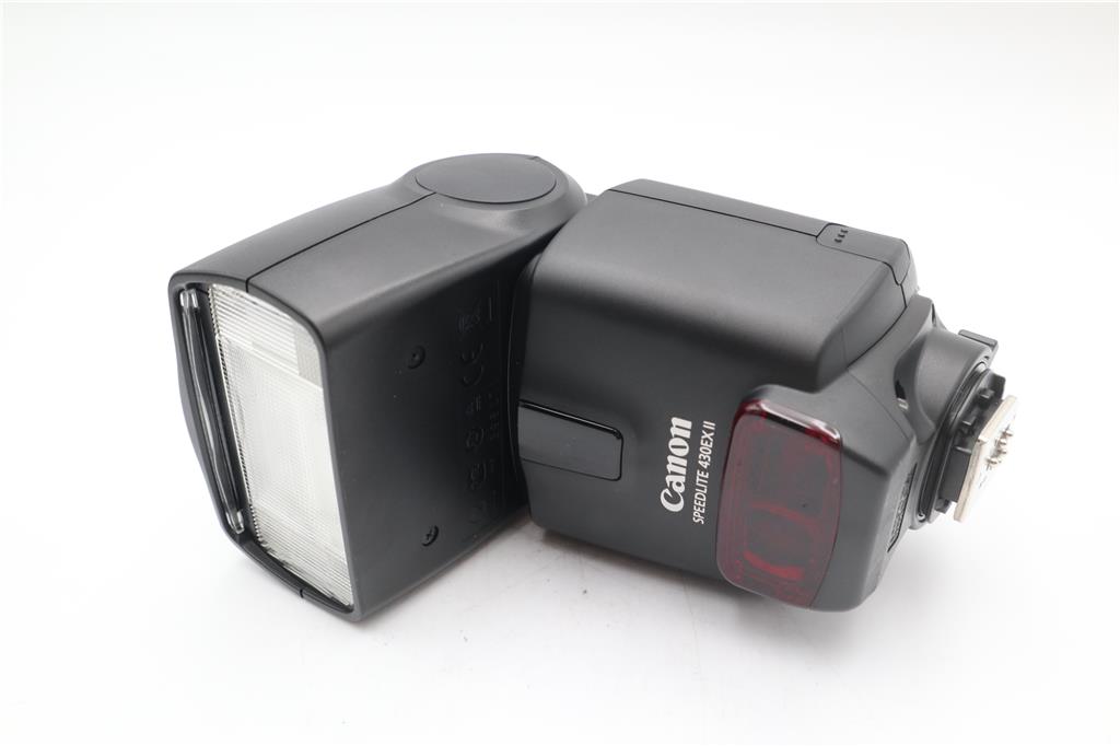 Canon Speedlite 430EX II Flash, Shoe Mount, E-TTL II, E-TTL, Very Good Condition