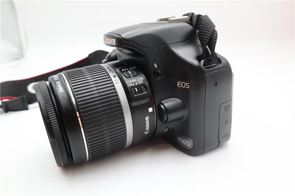 Canon 450D DSLR Camera 12.2MP with 18-55mm, Shutter Count 5645, Good Condition