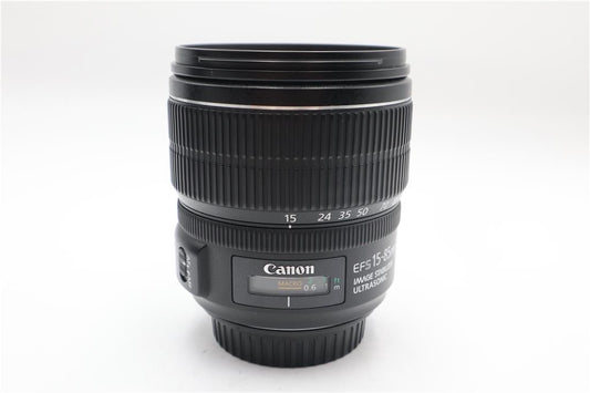 Canon 15-85mm All-Around Lens F/3.5-5.6 EF IS USM, Stabilised, Very Good REFURB.