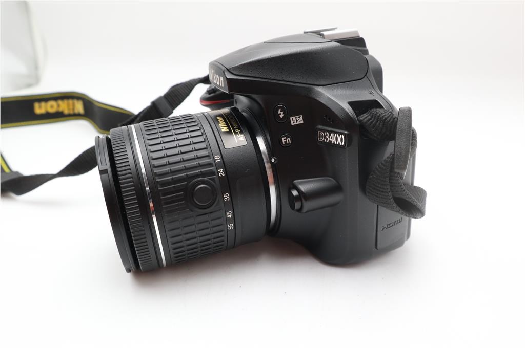 Nikon D3400 DSLR Camera 24.2MP with 18-55mm, Shutter Count 16841, Very Good Cond