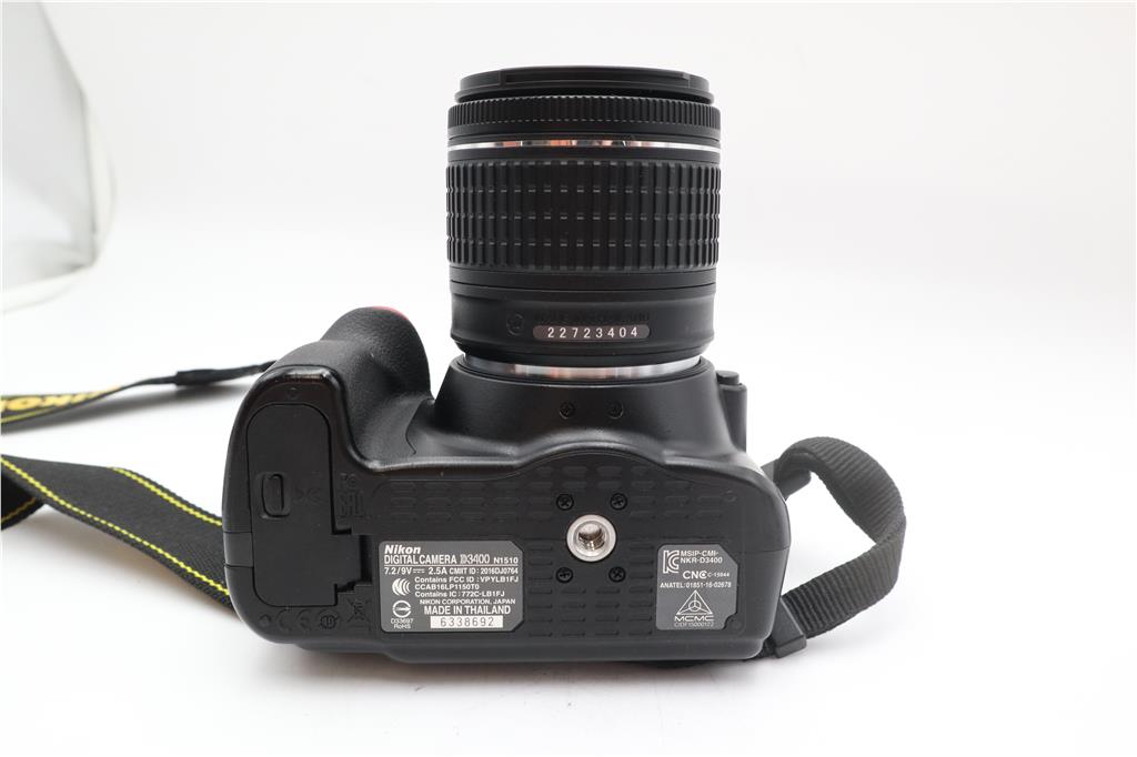 Nikon D3400 DSLR Camera 24.2MP with 18-55mm, Shutter Count 16841, Very Good Cond