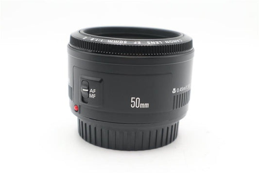 Canon 50mm Prime Lens F/1.8 II EF Portrait, Auto Focus, Sharp, Exc. REFURBISHED